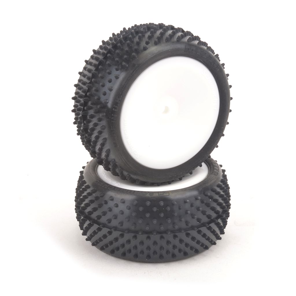 Schumacher Racing Mezzo Preglued Rear Yellow Compound Tires