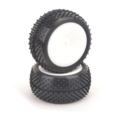 Schumacher Racing Mezzo Preglued Rear Yellow Compound Tires