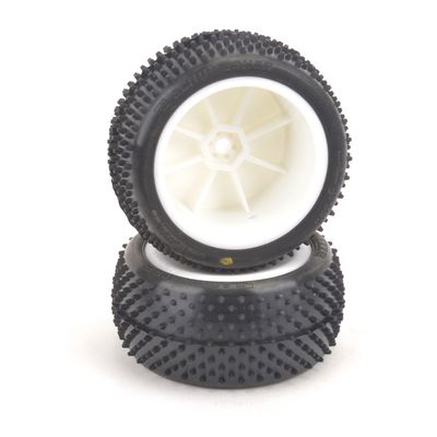Schumacher Racing Mezzo Preglued Rear Yellow Compound Tires