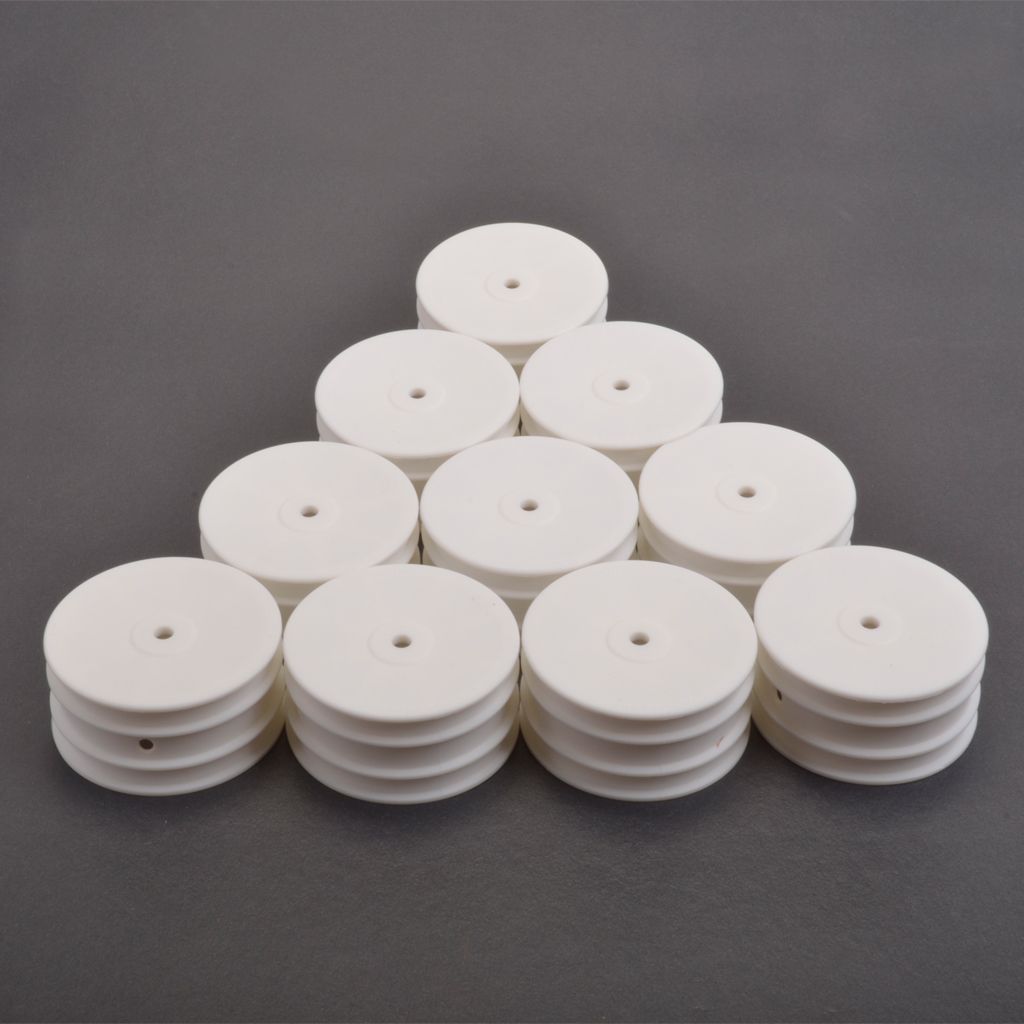 Schumacher Racing Front 4WD 12mm Hex Wheels White