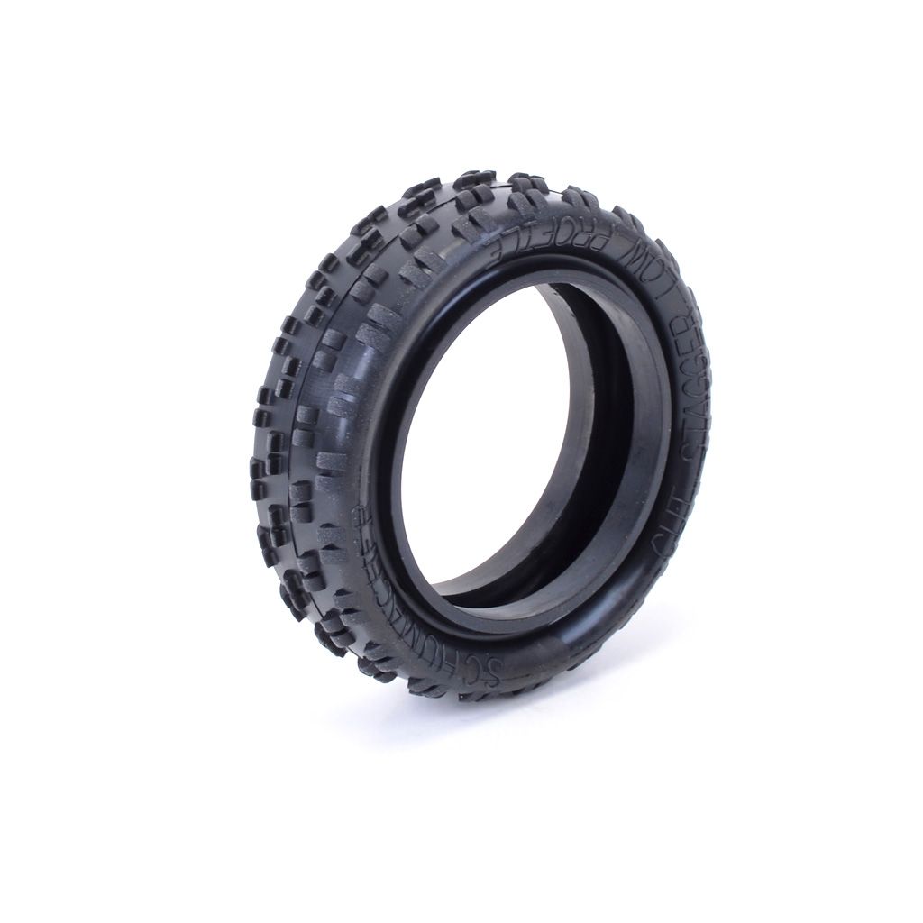 Schumacher Racing Cut Stagger Low Profile Yellow Compound Tires