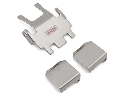Injora TRX-4M Stainless Steel Skid Plate and Axles Armor