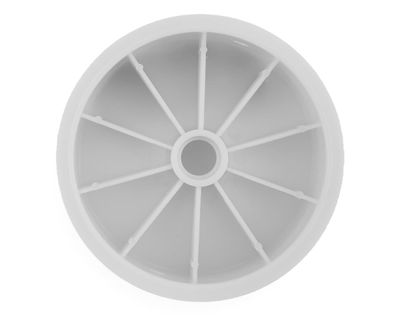 JConcepts RC10 +Offset Mono 2.2 Bearing Front Wheels White 4pc