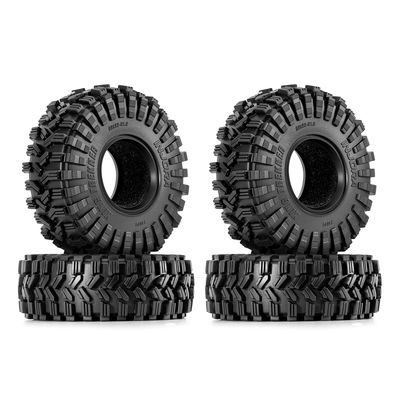 Injora 1.0in S5 King Trekker Micro Rock Crawler 62mm OD Tires 4pc