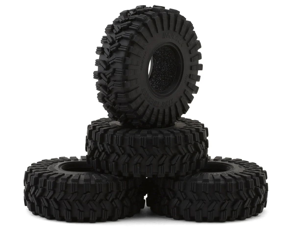 Injora 1.0in S5 King Trekker Micro Rock Crawler 62mm OD Tires 4pc