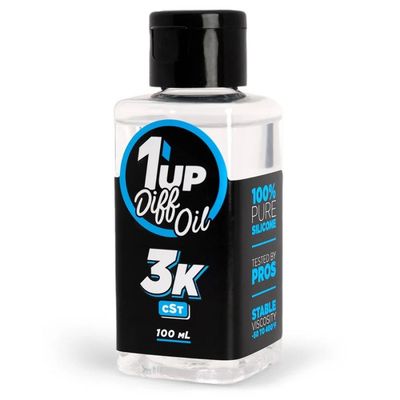 1UP Racing Pure Silicone Differential Oil 3000cSt 100ml