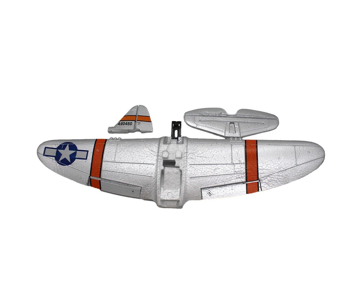Rager RC Micro P-47 Thunderbolt Main Wing and Tail
