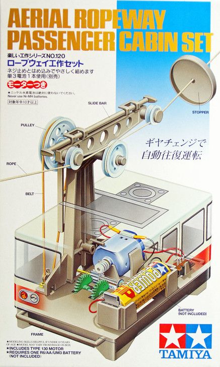 Tamiya Aerial Ropeway Passenger Cabin Model Kit
