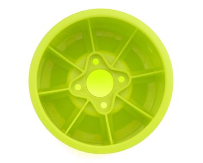 JConcepts RC10T Pioneer 2.2 Rear Wheels with Adapters Yellow 4pc