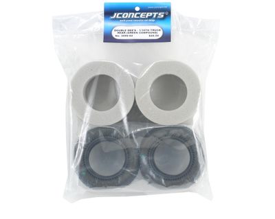 JConcepts Double Dees 2.2in 1/10 Green Compound Truck Tires 2pc