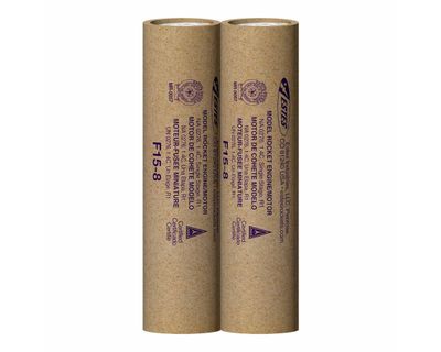 Estes Rockets Bagged F15-8 Rocket Engines 2pc