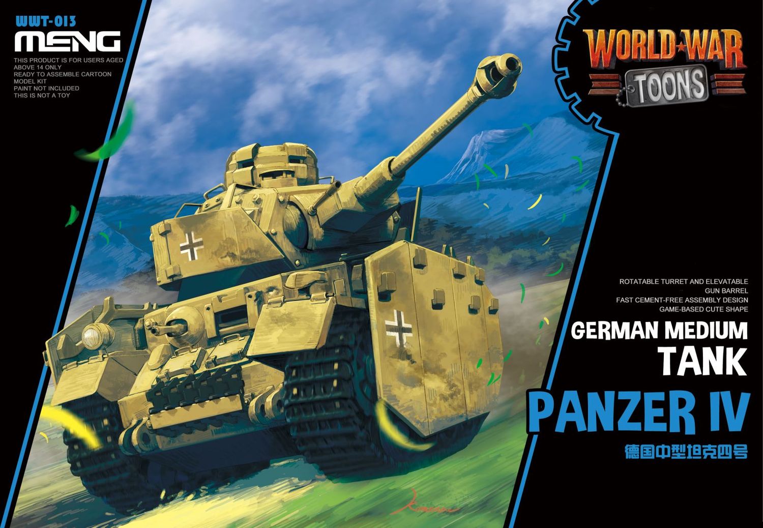 Meng World War Toons Panzer IV