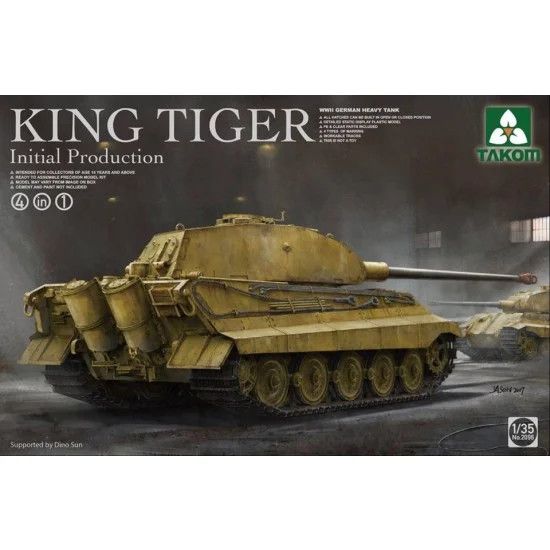 TAKOM 1/35 King Tiger Initial Production
