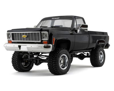 RC4WD 1/10 Trail Finder 2 LWB RTR with Chevrolet K10 Scottsdale Hard Body Set Black Version