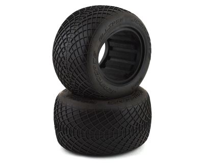 JConcepts Ellipse 2.2in 1/10 Stadium Truck Green Compound Tires 2pc