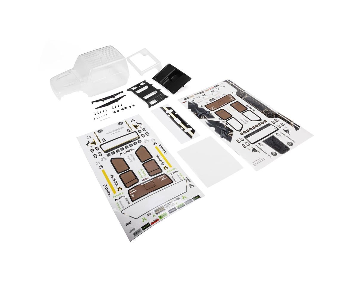 Axial SCX10 III Jeep JT Gladiator Clear Body Set