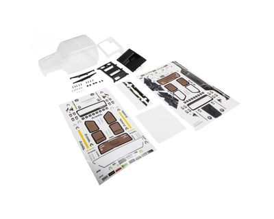 Axial SCX10 III Jeep JT Gladiator Clear Body Set