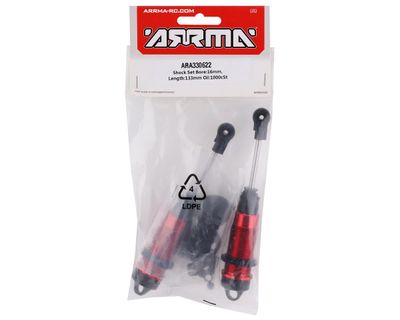 Arrma 16mm Bore 133mm Length 1000cSt Oil Shock Set