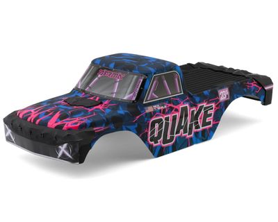 Arrma QUAKE Painted Decalled Trimmed Body Set Purple