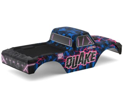 Arrma QUAKE Painted Decalled Trimmed Body Set Purple