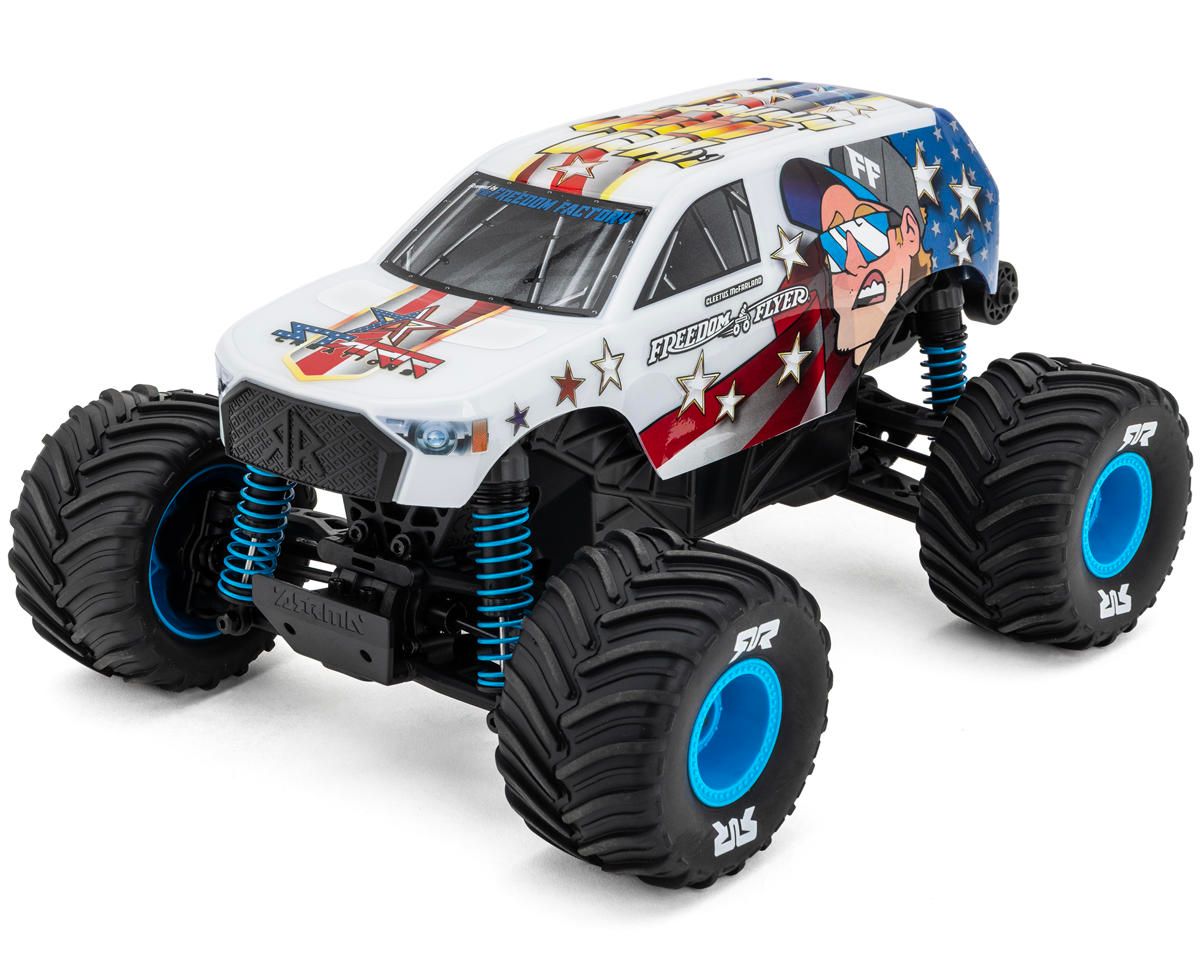 Arrma 1/16 Freedom Flyer 4X4 RTR White Includes B&amp;C