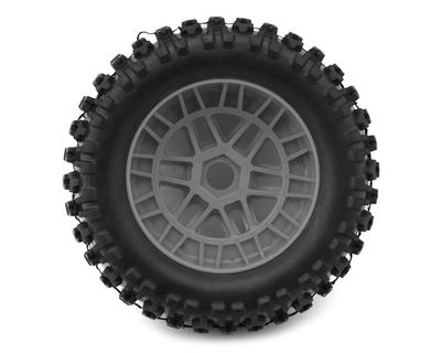 Arrma dBoots Fortress 5.47in OD Tire on Gun Metal Wheels 2pc