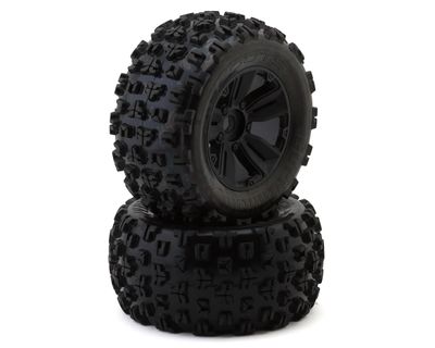 Arrma dBoots Copperhead2 Mounted Tire on Black Wheels 2pc