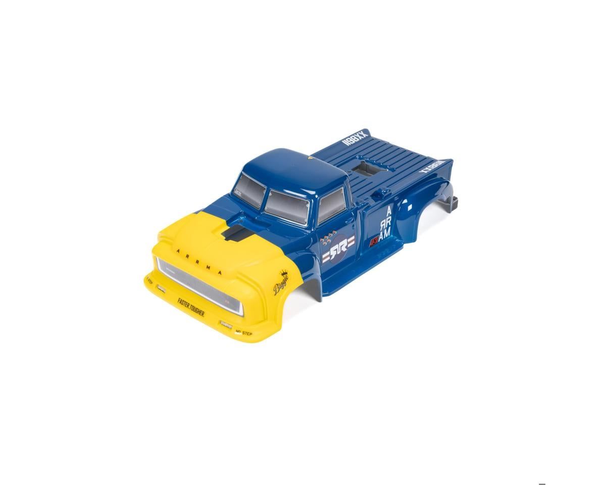 Arrma NOTORIOUS Painted Decalled Trimmed Body Set Blue