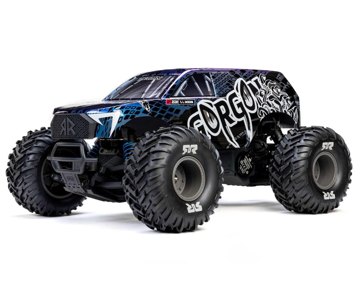 Arrma 1/10 GORGON 223S 2WD RTR Monster Truck Blue/Black