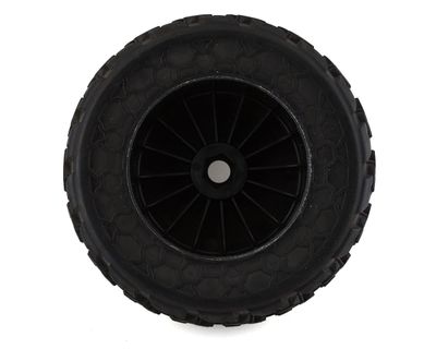 Arrma dBoots FIRETEAM 6.65in OD Tire on Black Wheels 2pc