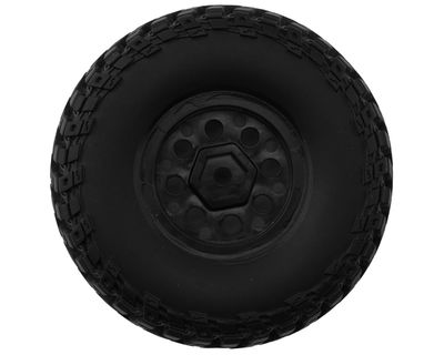 Element RC Enduro 12 Tire and Wheel Set Black