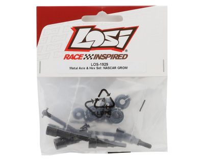 Team Losi Racing GROM Metal Axle and Hex Set