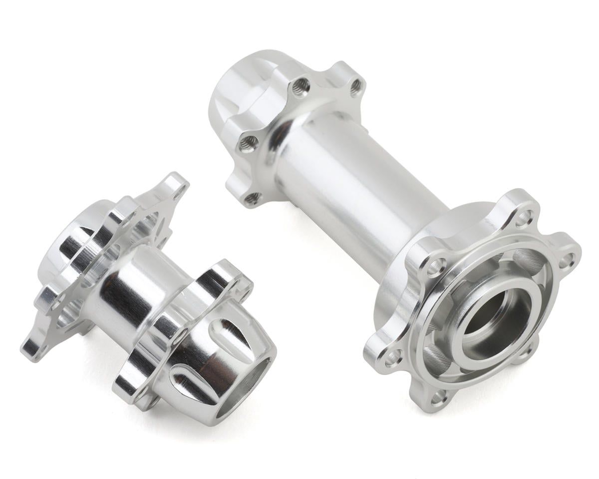 Team Losi Racing PM-MX Machined Aluminum Hub Set Silver