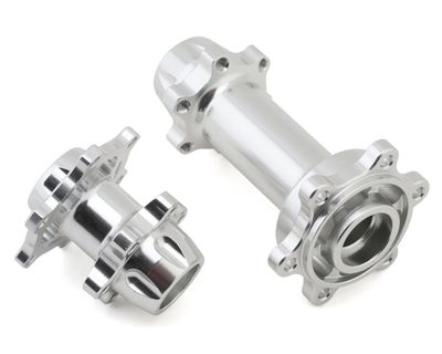 Team Losi Racing PM-MX Machined Aluminum Hub Set Silver