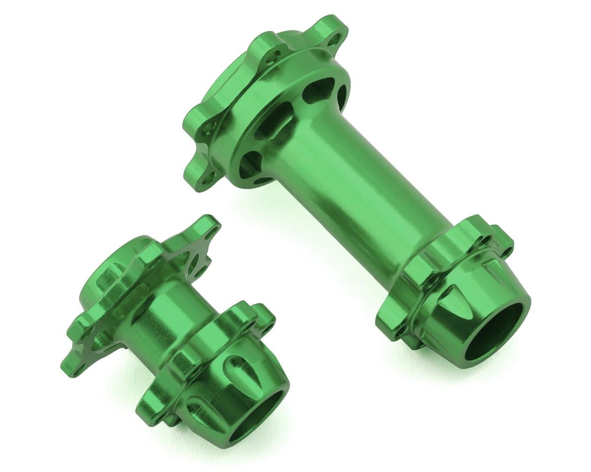 Team Losi Racing PM-MX Machined Aluminum Hub Set Green