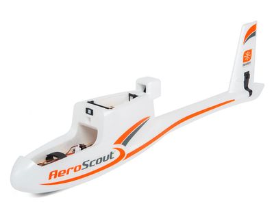 HobbyZone AeroScout Fuselage with Elev/Rudder Servos