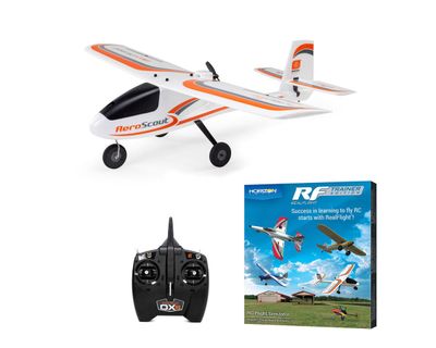 HobbyZone AeroScout S 2 1.1m RTF Basic with RealFlight, AS3X+ SAFE