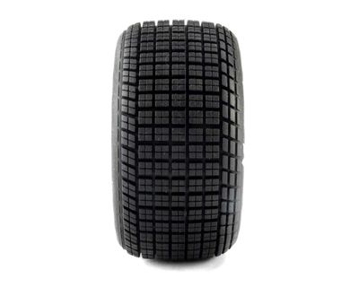 Team Losi Racing Satin Aluminum 22S DLM Mounted Soft Hoosier Tires 2pc