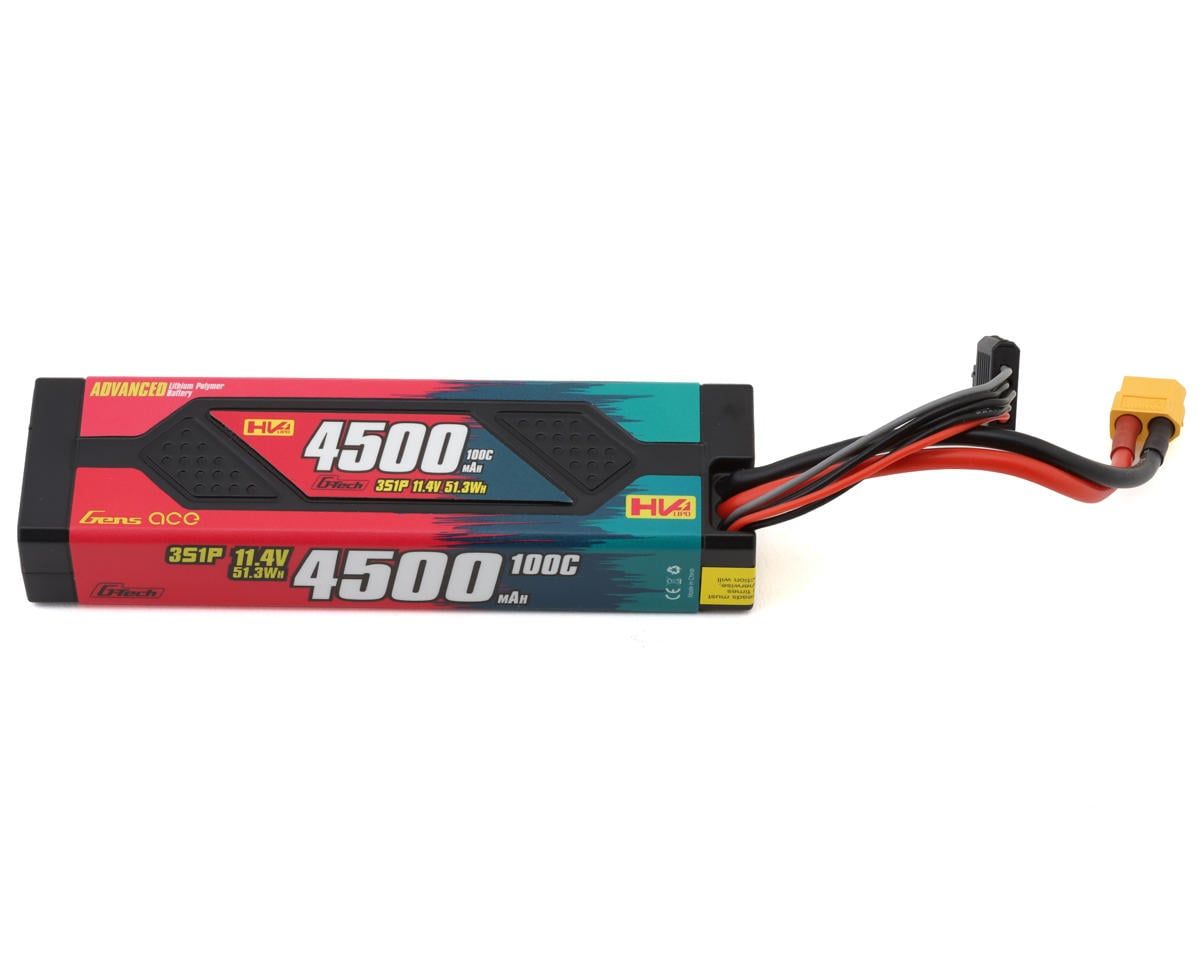 GENS ACE G-Tech Advanced 4500mAh 11.4V 100C HardCase LiPo XT60