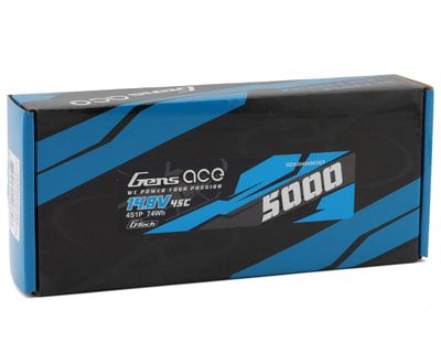 GENS ACE G-Tech 5000mAh 45C 4S1P 14.8V LiPo Pack With EC5 Plug