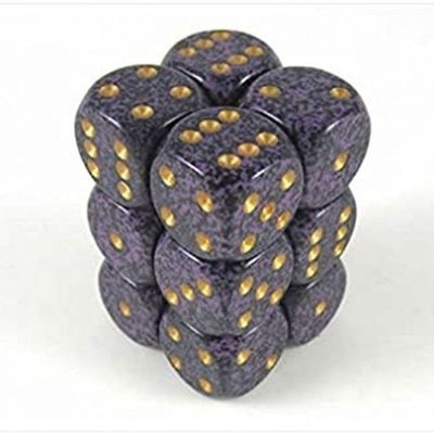 Chessex Speckled 16mm 12D6 Dice Set Hurricane