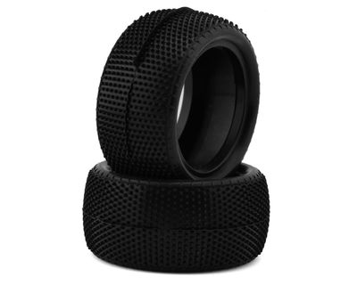 Raw Speed RC Rewind 2.2in 1/10 Buggy Rear Medium Carpet No Insert Tires 2pc