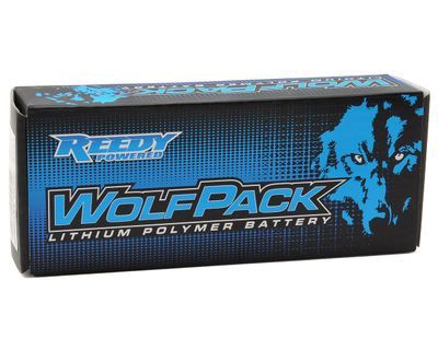 Team Associated Reedy WolfPack 24.5x47x139mm 3300mAh 2S 7.4V 30C LiPo Deans T-Plug Hard Case