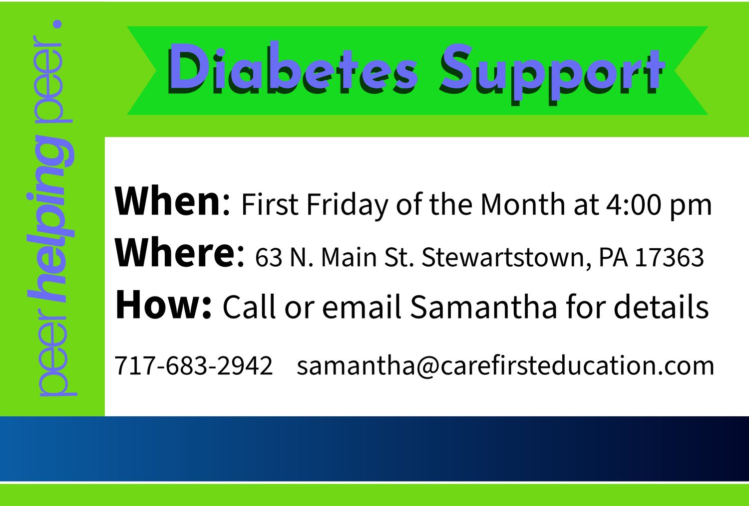 Diabetes Support Group