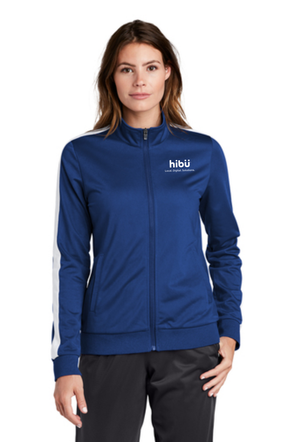 LST94 Sport-Tek ® Ladies Tricot Track Jacket