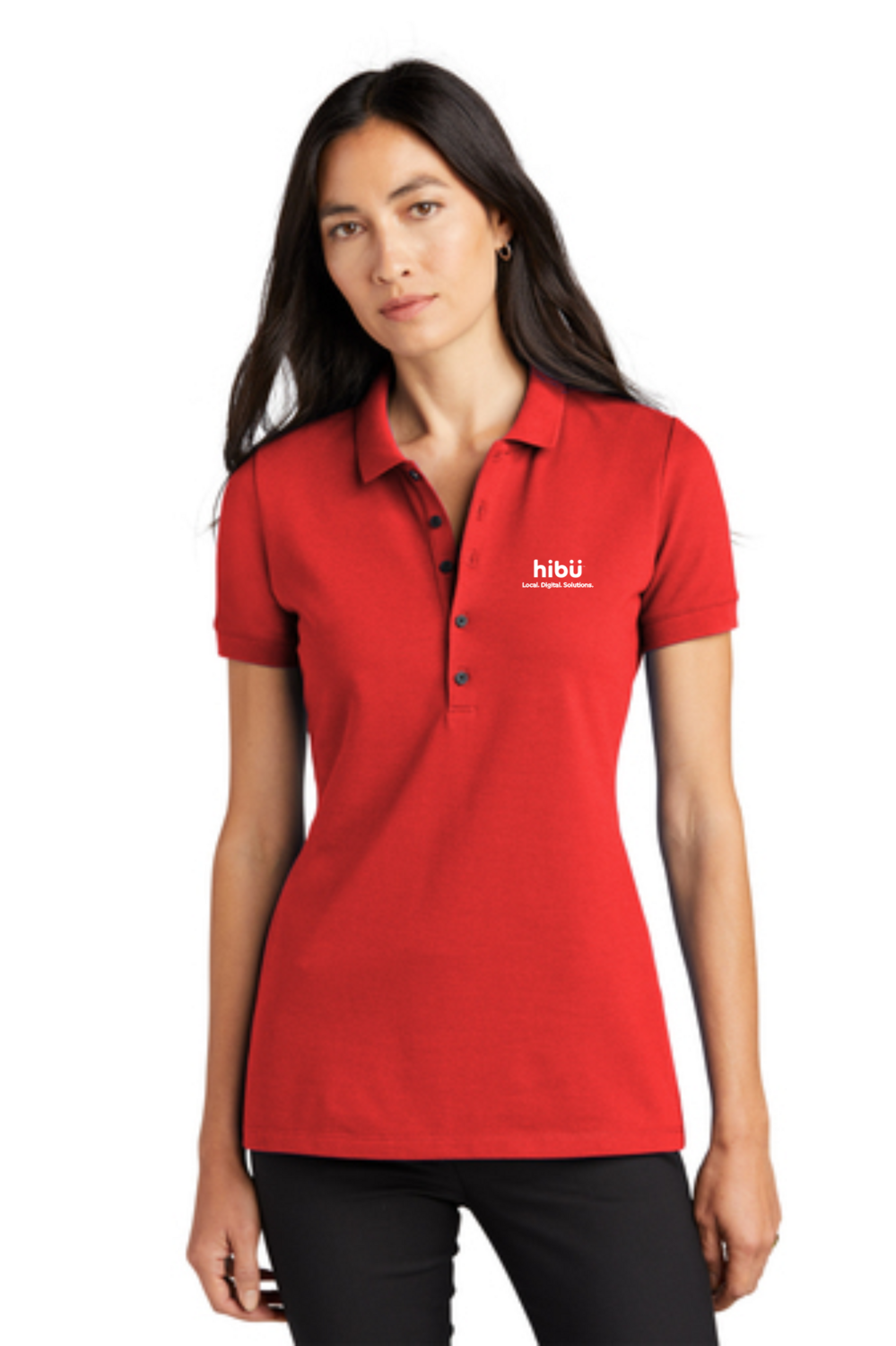 MM1001 Mercer+Mettle™ Women’s Stretch Heavyweight Pique Polo