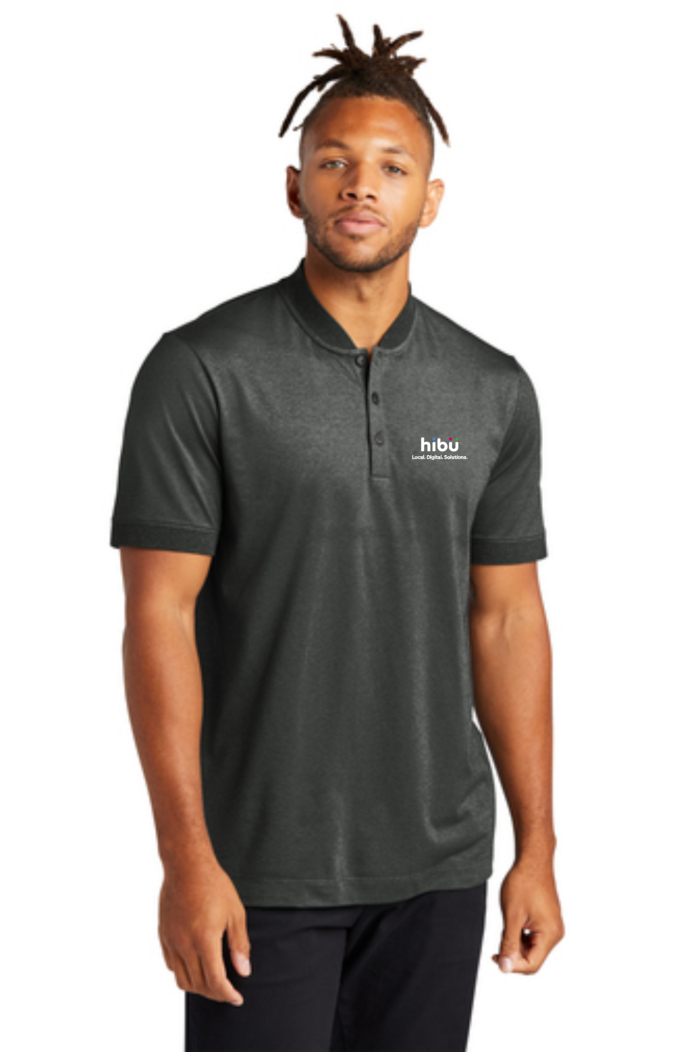 MM1008 Mercer+Mettle™ Stretch Pique Henley