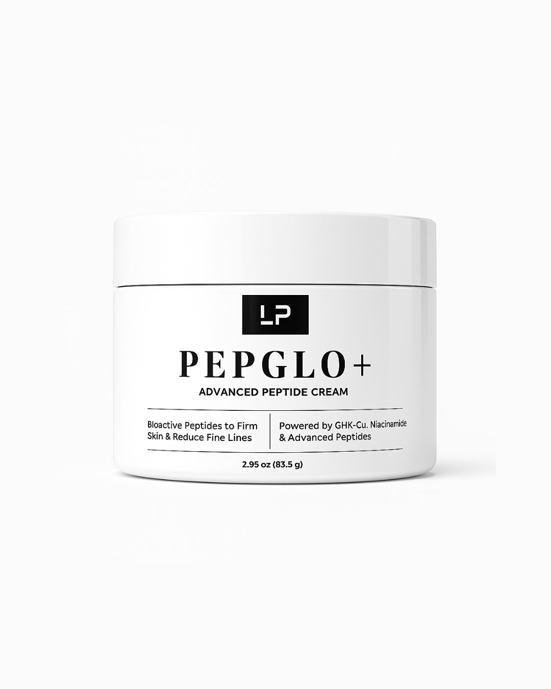 PepGlo+ Advanced Peptide Cream (50ml Airless Jar)