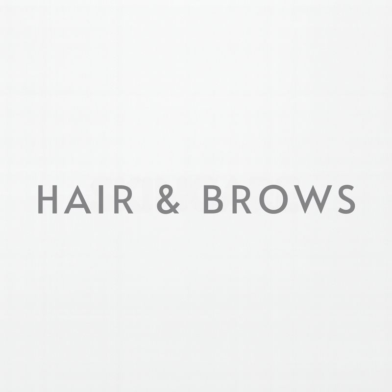 HAIR &amp; BROWS