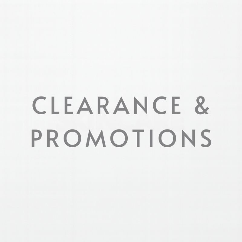 CLEARANCE &amp; PROMOTIONS